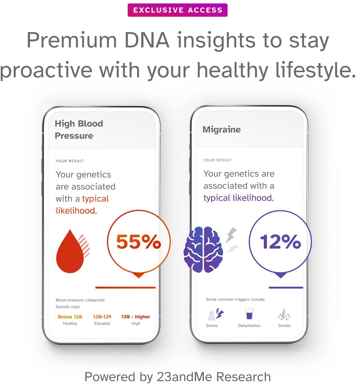 + Premium Membership Bundle - DNA Kit with Personal Genetic Insights Including Health + Ancestry Service plus 1-Year Access to Exclusive Reports (Before You Buy See Important Test Info Below)