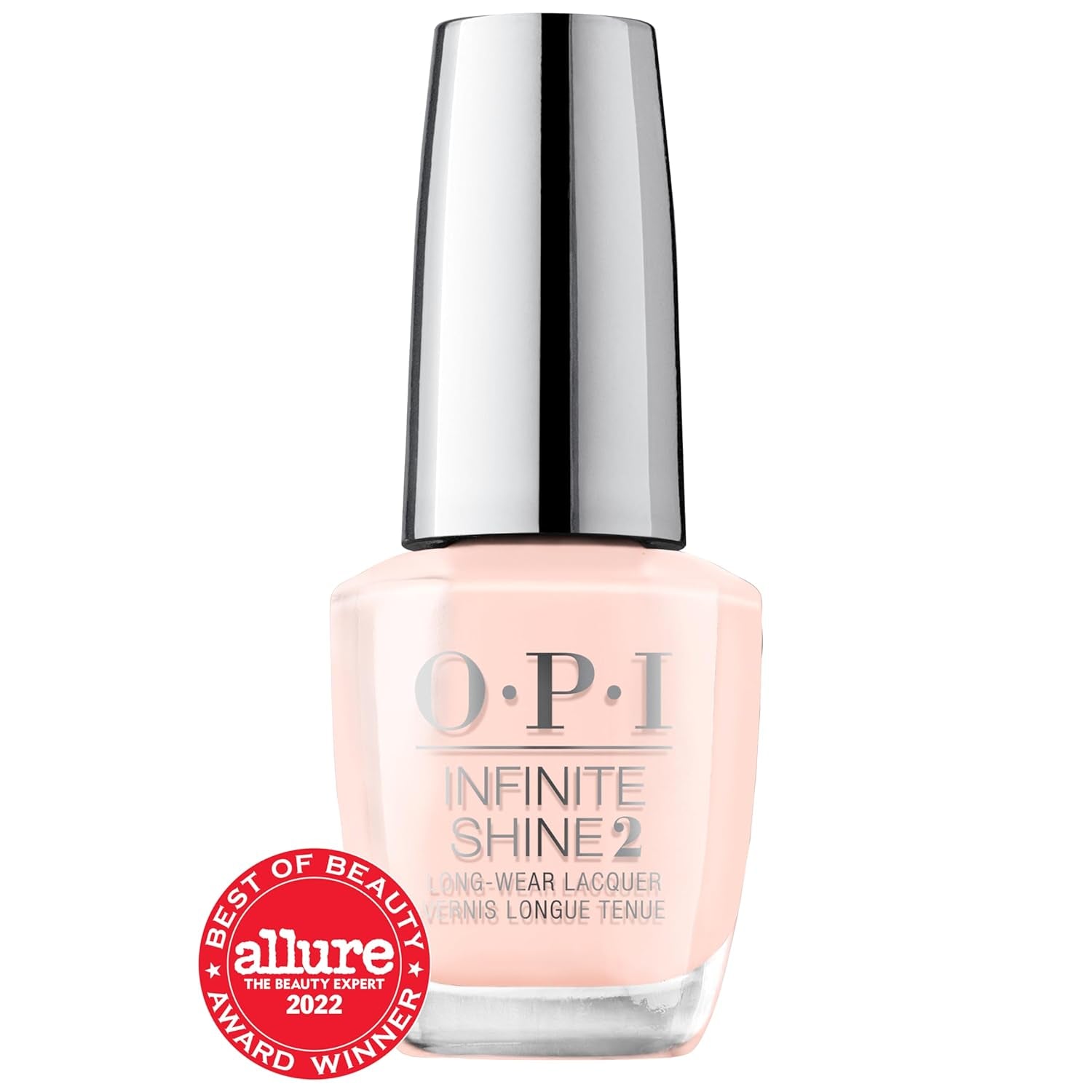 Nail Polish, Bubble Bath, Infinite Shine Long-Wear Lacquer, Neutral and Nude, 0.5 Fl Oz