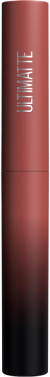 Maybelline Color Sensational Ultimatte Matte Lipstick, Non-Drying, Intense Color Pigment, More Mocha, Mid-Tone Mauve, 0.06 Oz