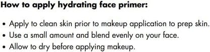 Elf Cosmetics Hydrating Face Primer, Makeup Primer for Flawless, Smooth Skin & Long-Lasting Makeup, Fills in Pores & Fine Lines, Vegan & Cruelty-Free, Small