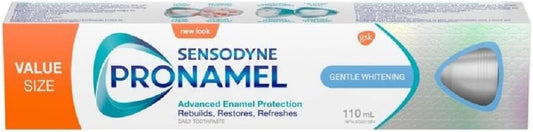 Sensodyne Pronamel Gentle Whitening Daily Anti-Cavity Toothpaste, Mint Breeze Flavour (110 ml).