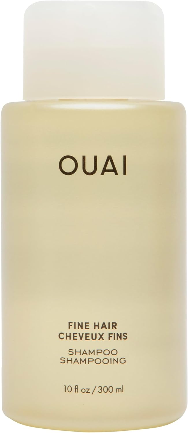 QUAI Fine Shampoo - Volumizing Shampoo with Strengthening Keratin, Biotin & Chia Seed Oil for Fine Hair - Delivers Clean, Weightless Body - Paraben, Phthalate & Sulfate Free Hair Care - 10 Fl Oz