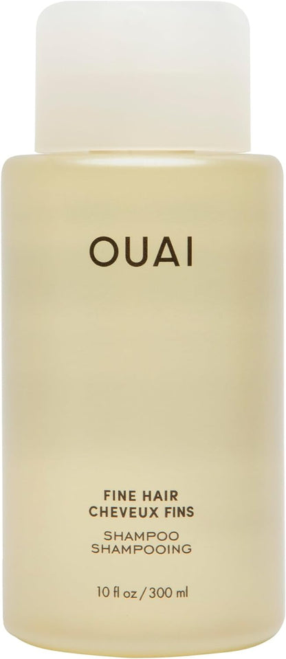 QUAI Fine Shampoo - Volumizing Shampoo with Strengthening Keratin, Biotin & Chia Seed Oil for Fine Hair - Delivers Clean, Weightless Body - Paraben, Phthalate & Sulfate Free Hair Care - 10 Fl Oz