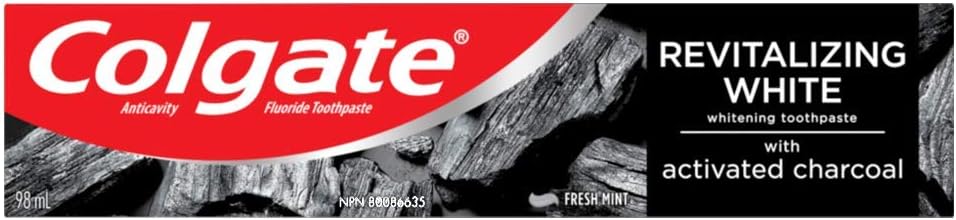 Colgate Essentials Charcoal Teeth Whitening Toothpaste (98 ml).