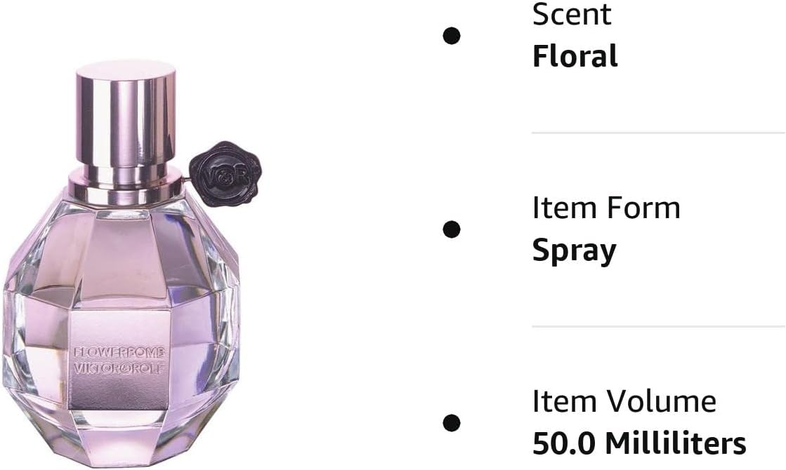 Viktor & Rolf Flower Bomb for Women Eau De Parfum Spray (50ml).