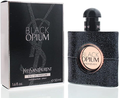 Yves Saint Laurent Black Opium for Women by Eau De Parfum Spray 1.6 Oz (50 ml).