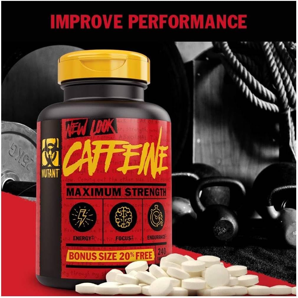 Caffeine – Pure Straightforward Pharmaceutical-Grade Caffeine Pills to Help Temporarily Restore Mental Alertness or Wakefulness When Fatigued – 240 Tablets