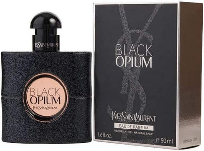 Yves Saint Laurent Black Opium for Women by Eau De Parfum Spray 1.6 Oz (50 ml).