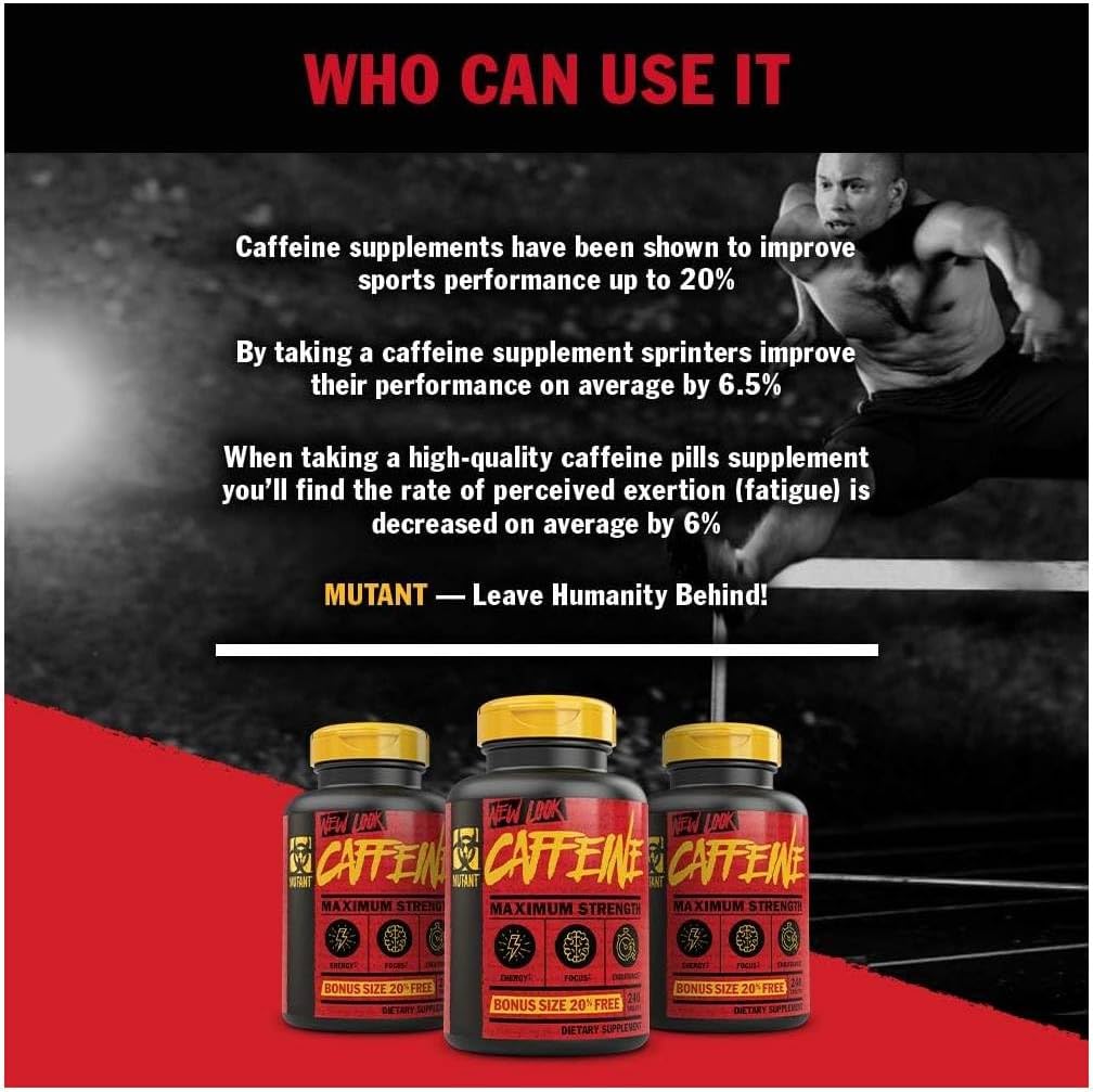 Caffeine – Pure Straightforward Pharmaceutical-Grade Caffeine Pills to Help Temporarily Restore Mental Alertness or Wakefulness When Fatigued – 240 Tablets