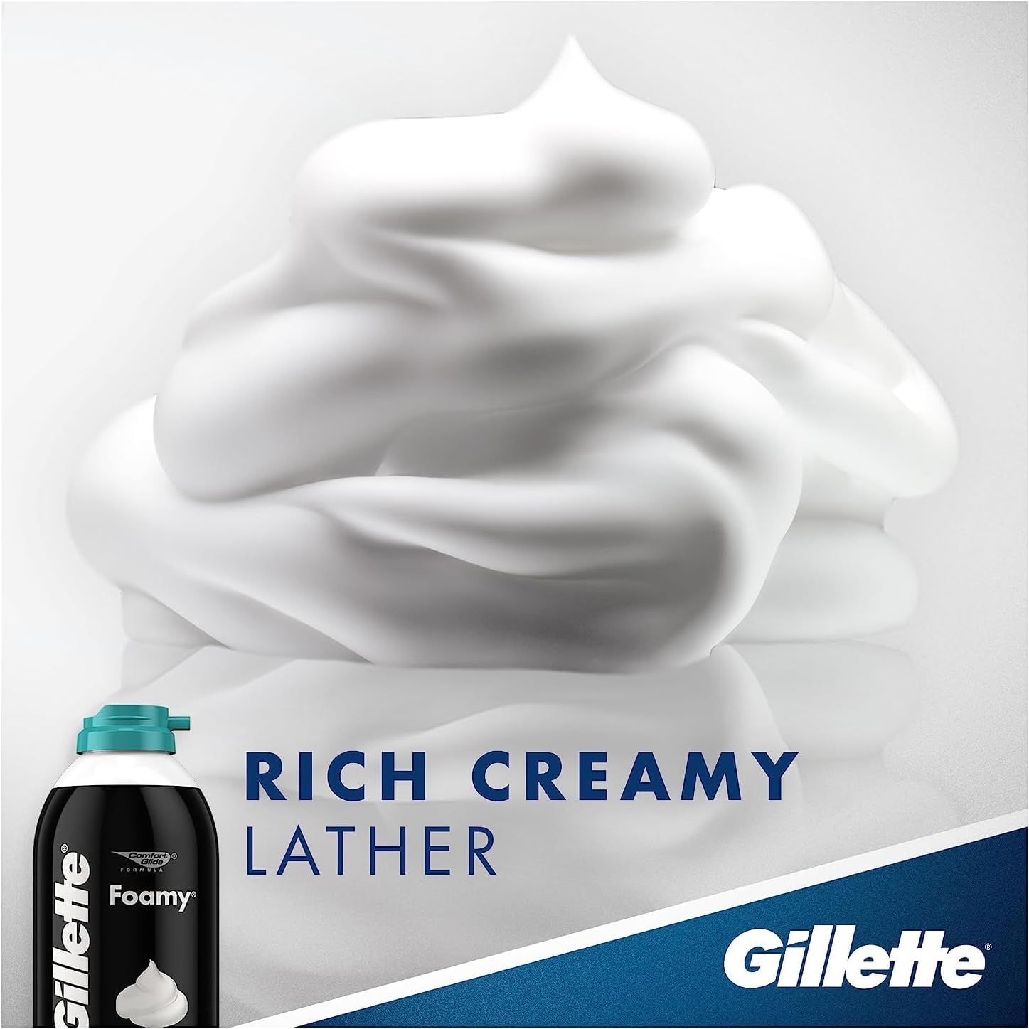 Gillette Foamy Shaving Cream, Sensitive Skin, 11 Ounces