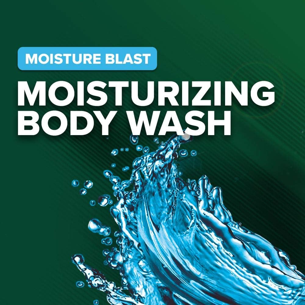 Irish Spring Moisture Blast Moisturizing Body Wash, 18 Ounce (Pack of 4).