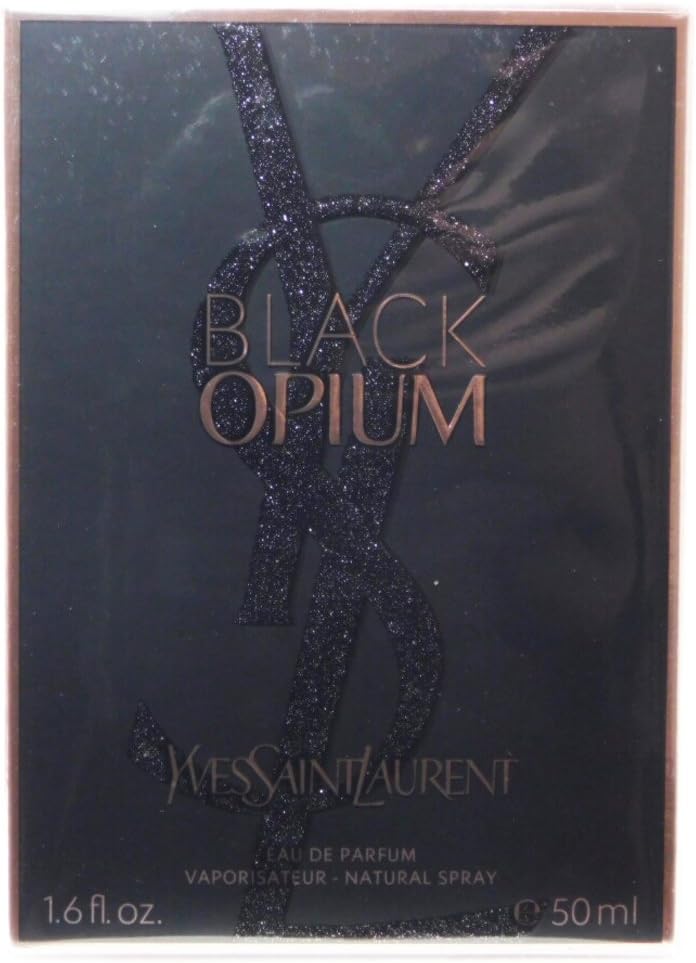 Yves Saint Laurent Black Opium for Women by Eau De Parfum Spray 1.6 Oz (50 ml).