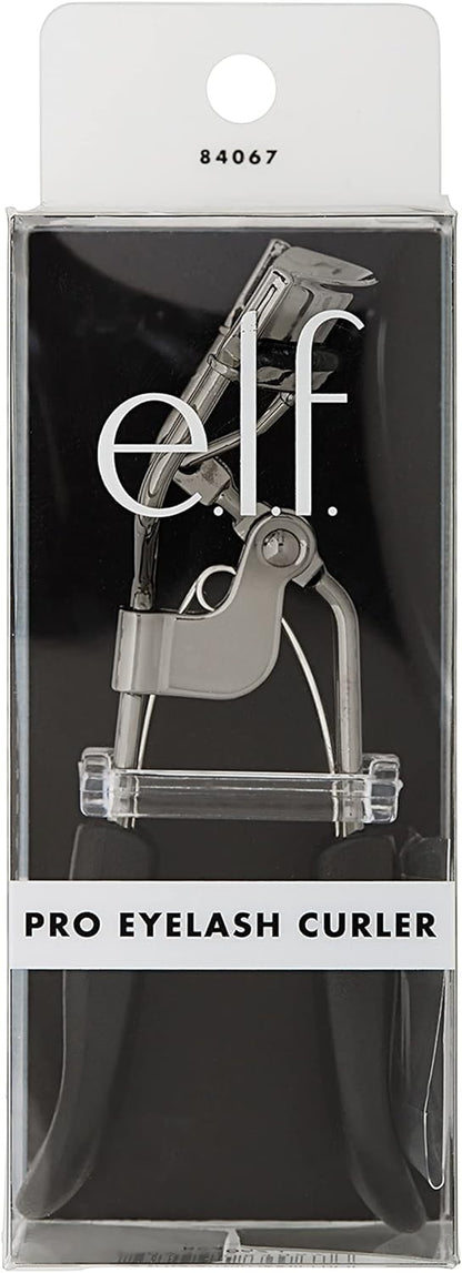 Elf Cosmetics Pro Eyelash Curler, Creates Long-Lasting, Eye-Opening & Voluminous Lashes, Comfortable Handle & Easy-To-Use
