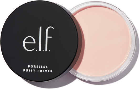 Elf Cosmetics Poreless Putty Primer, Minimizes Pores & Preps Skin, Creates a Flawless Base, for All Skin Types, 0.74 Oz (21G)f 