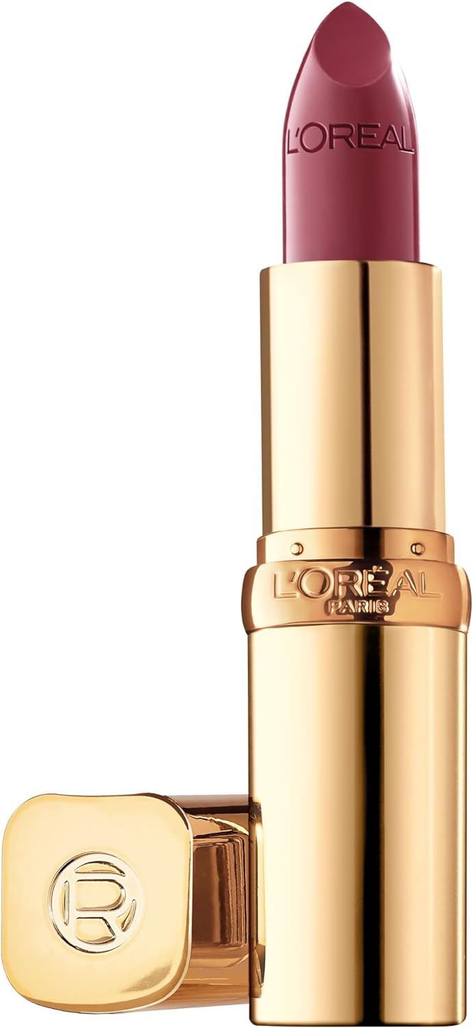 L'Oréal Paris Colour Riche Original Satin Lipstick, Hydrating Formula with Vitamin E & Argan Oil, Blushing Berry, 0.13 Oz.