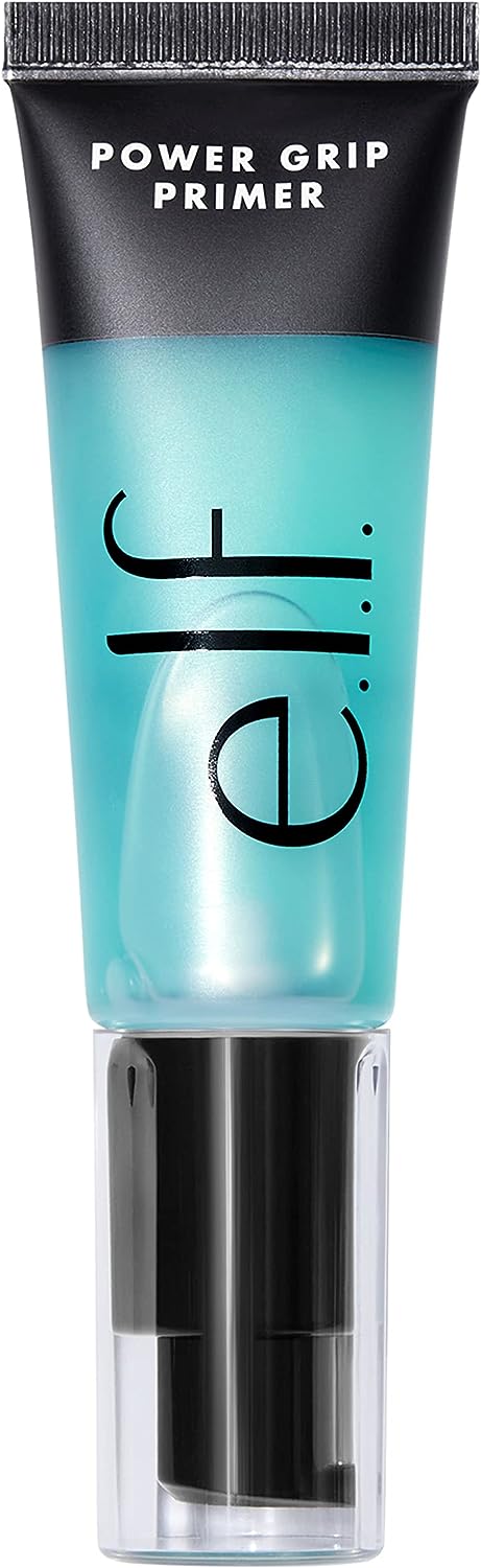 Elf Cosmetics Power Grip Primer, Gel-Based & Hydrating Face Primer for Smoothing Skin & Gripping Makeup, Moisturizes & Primes, 6 Oz, Clear, 0.811 Ml (Pack of 1)
