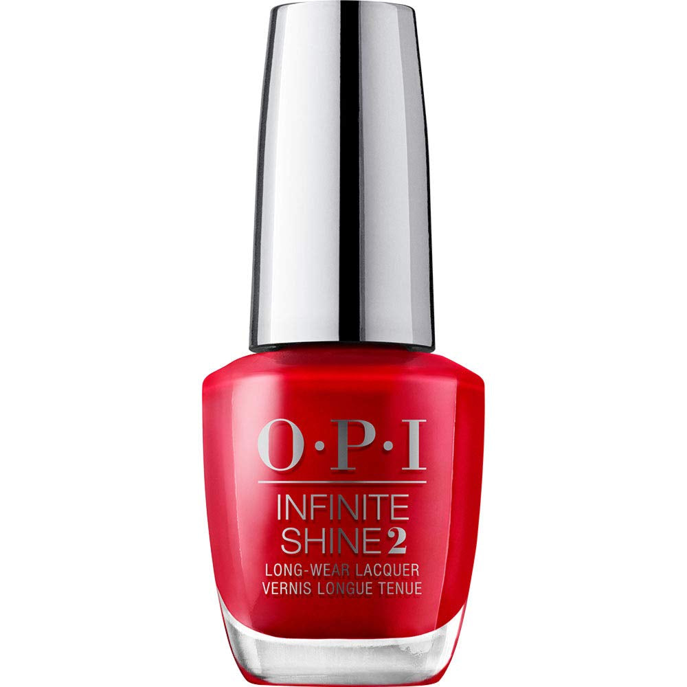 OPI Big Apple Red Nail Polish, Infinite Shine Long-Wear Lacquer, Reds, 0.5 Fl Oz