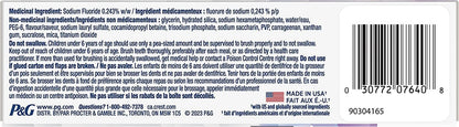 Crest 3D White Brilliance Toothpaste, Vibrant Peppermint (A pack of three 85 ml).