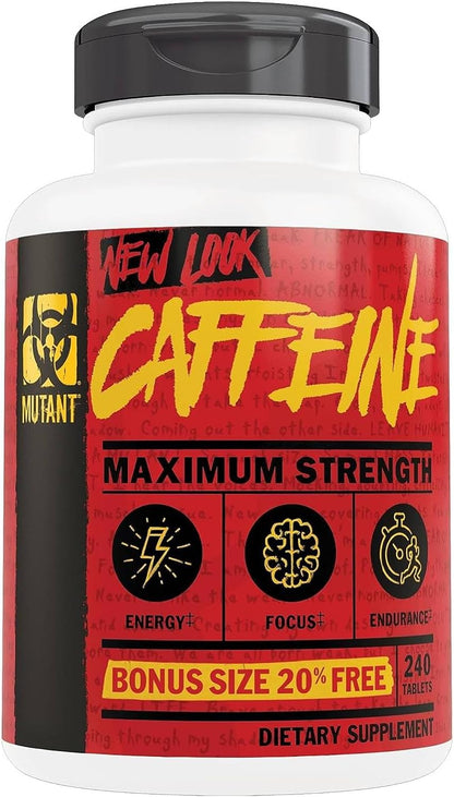 Caffeine – Pure Straightforward Pharmaceutical-Grade Caffeine Pills to Help Temporarily Restore Mental Alertness or Wakefulness When Fatigued – 240 Tablets