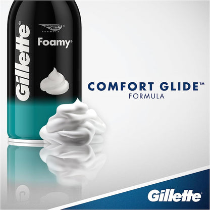 Gillette Foamy Shaving Cream, Sensitive Skin, 11 Ounces