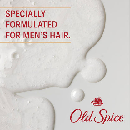 Old Spice Fiji 2-In-1 Shampoo and Conditioner for Men (A pack of two 650 ml bottles).