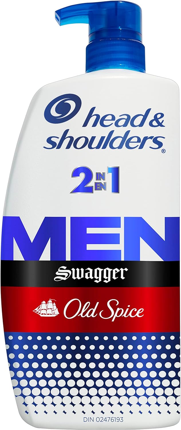 Head & Shoulders Old Spice Swagger Anti-Dandruff 2-In-1 Shampoo + Conditioner (835 ml).