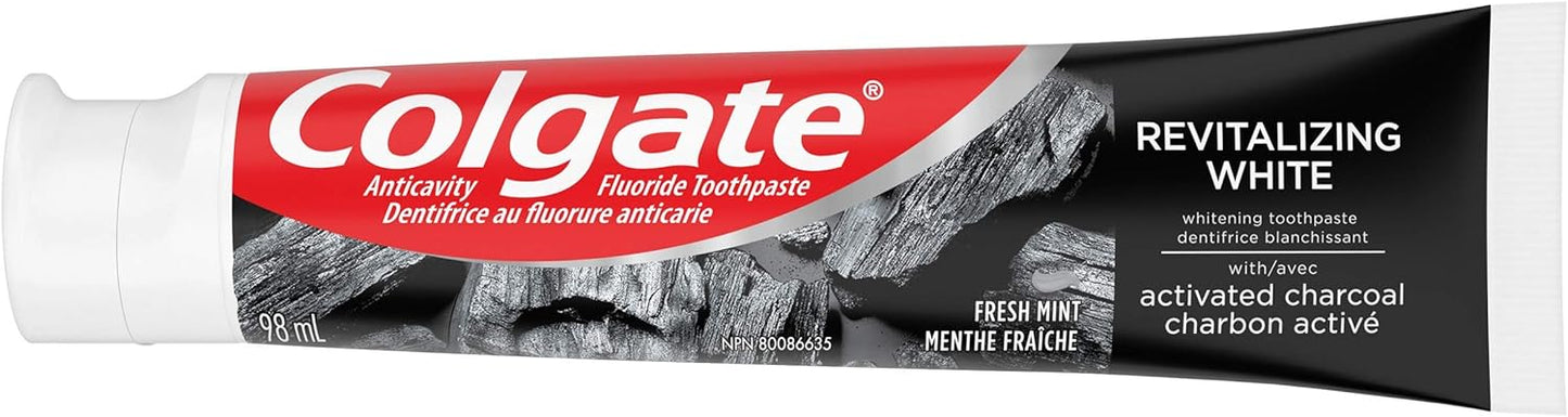 Colgate Essentials Charcoal Teeth Whitening Toothpaste (98 ml).