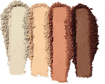 Elf Cosmetics Powder Contour Palette, Compact Powder Palette to Highlight & Contour, Sculpt, Shade, & Brighten Complexion with a Satin Finish