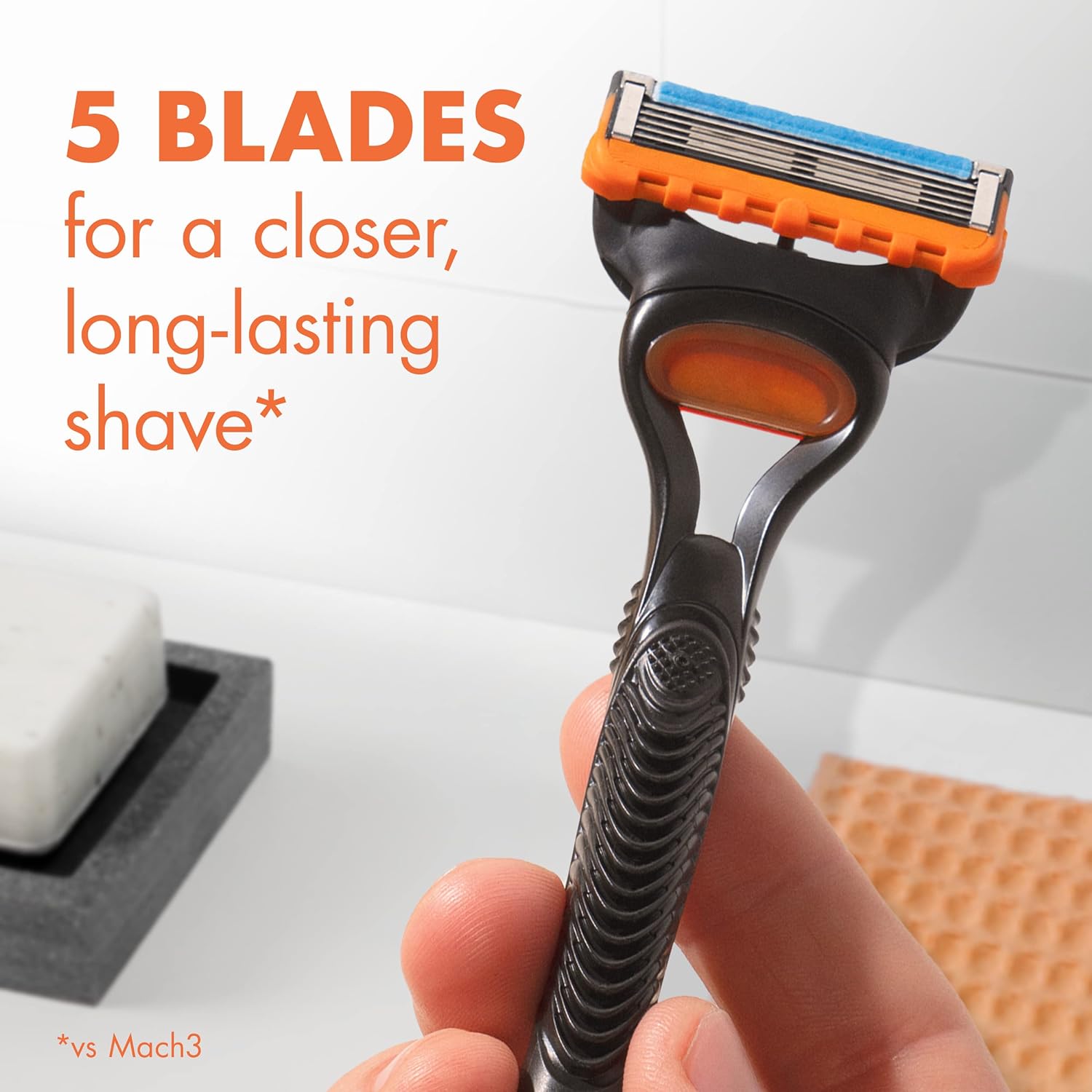 Gillette Fusion 5 Manual Men's Razor Blade Refills 12 Count