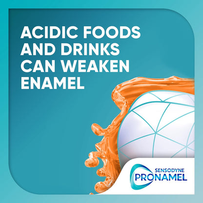 Sensodyne Pronamel Gentle Whitening Daily Anti-Cavity Toothpaste, Mint Breeze Flavour (110 ml).