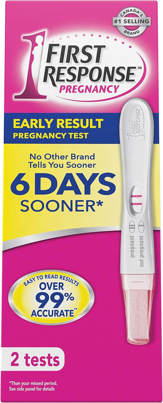 First Response Early Result Pregnancy Test Stick, 2 Tests