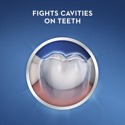 Crest Cavity Protection Toothpaste, Regular Paste (A pack of four 125 ml).