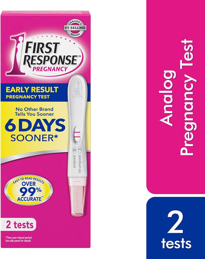 First Response Early Result Pregnancy Test Stick, 2 Tests