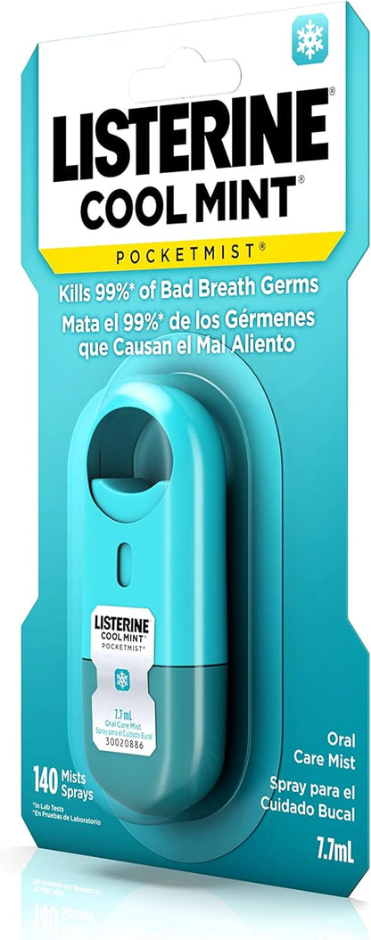 Listerine Cool Mint Antiseptic Mouthwash (7.7 ml).