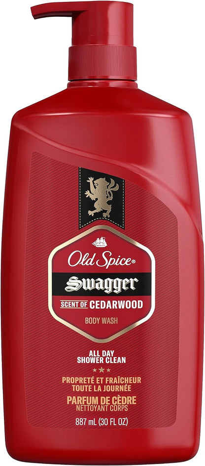 Old Spice Swagger Scent of Confidence, Body Wash for Men (887 ml).