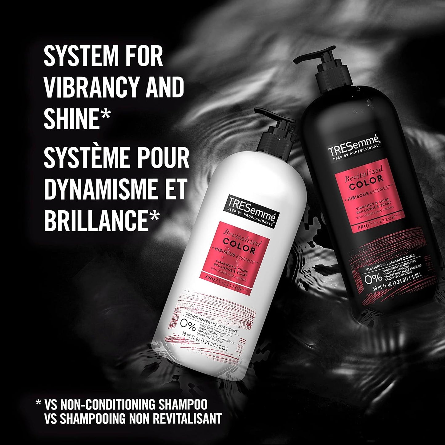 TreSemme Revitalized Colour Shampoo for Coloured Hair + Hibiscus Essence Formulated with Pro Style Technology™ 1.15 L