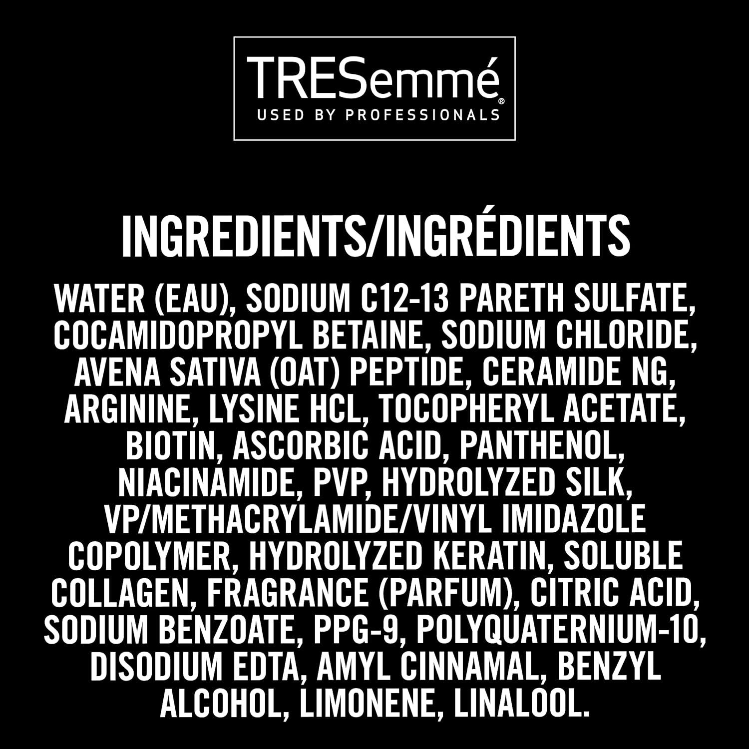 TreSemme 24 Hour Volume Shampoo for Fine Hair + Collagen & Peptide Complex Formulated with Pro Style Technology (1.15 L).