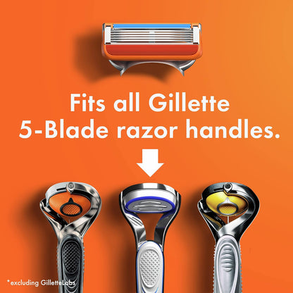 Gillette Fusion5 Men's Razor Blade Refill Cartridges, 4 Count