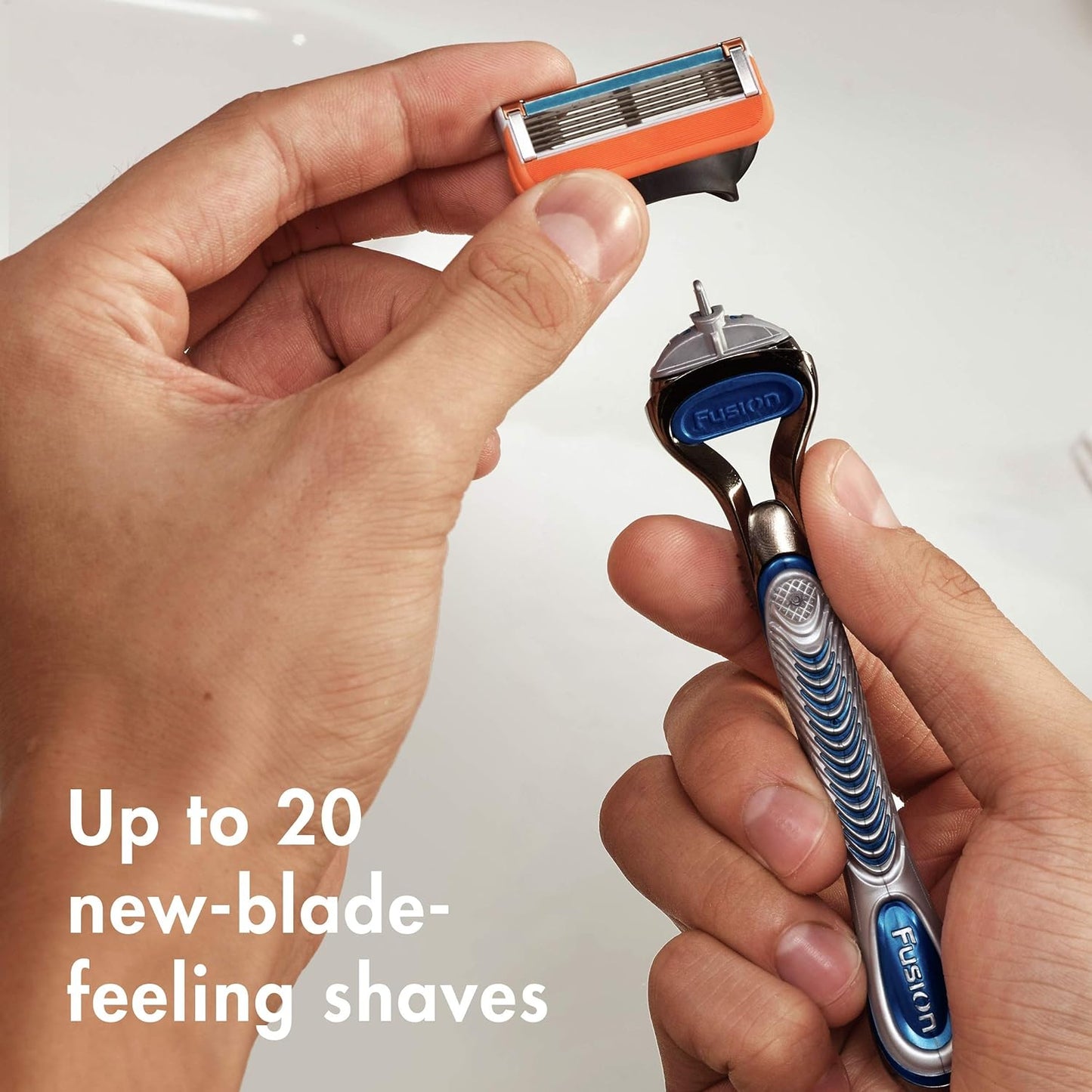 Gillette Fusion 5 Mens Razor, Includes 1 Handle, 7 Razor Blade Refills