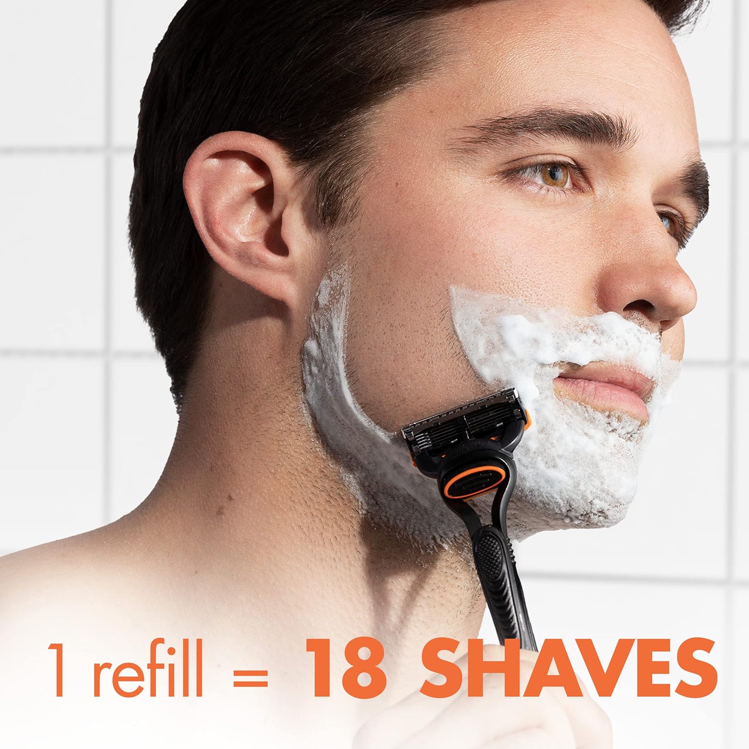 Gillette Fusion 5 Manual Men's Razor Blade Refills 12 Count