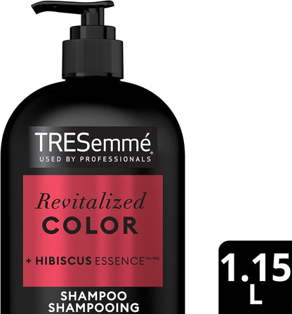 TreSemme Revitalized Colour Shampoo for Coloured Hair + Hibiscus Essence Formulated with Pro Style Technology™ 1.15 L