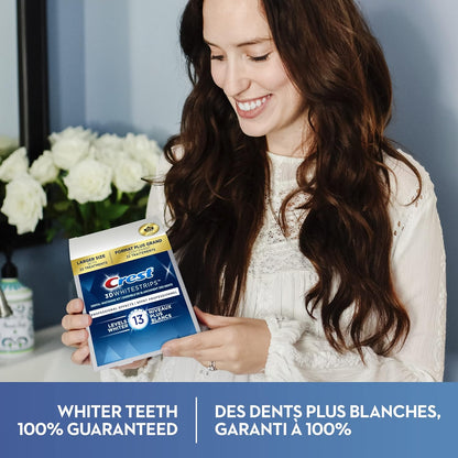 Crest 3D White Whitestrips Professional Effects Teeth Whitening Kit, 22 Treatments, 13 Levels Whiter