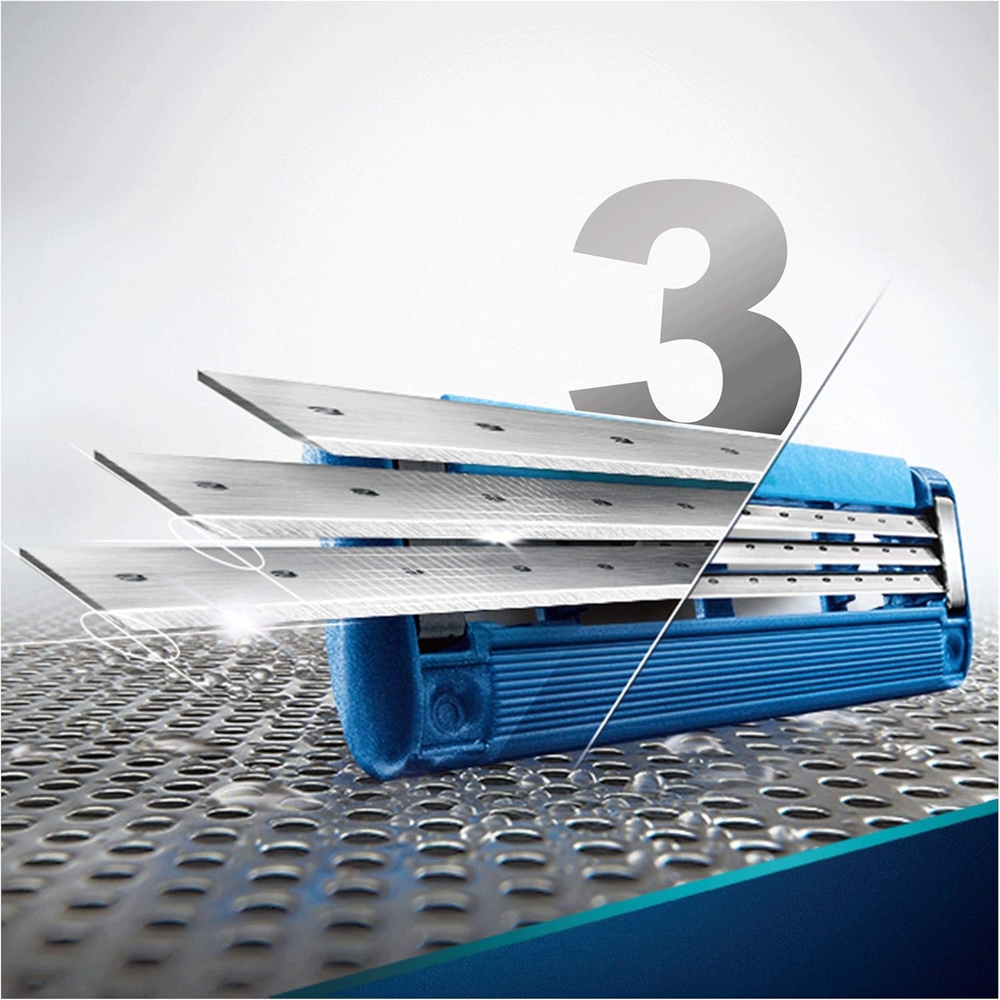 Gillette Mach3 Turbo Razor Replacement Blades (Pack of 8)