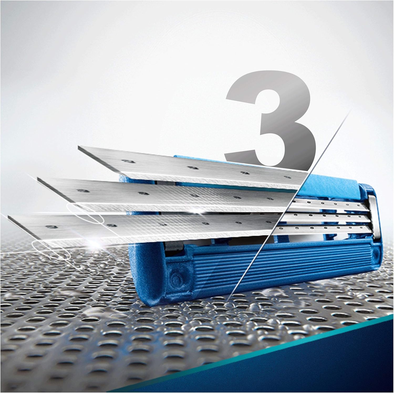 Gillette Mach3 Turbo Razor Replacement Blades (Pack of 8)