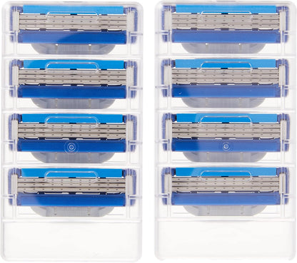 Gillette Mach3 Turbo Men's Razor Blade Refill Catridges, 8 Count