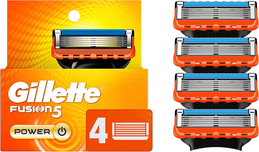 Gillette Fusion Power Men’s Razor Blade Refills 4 Count