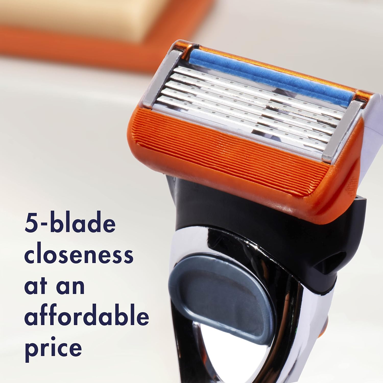 Gillette Men's Razor Blade Refills, 10 Fusion 5 Cartridges, 2 Proglide Cartridges, Blue,Orange,Green, 1 Count (Pack of 12)