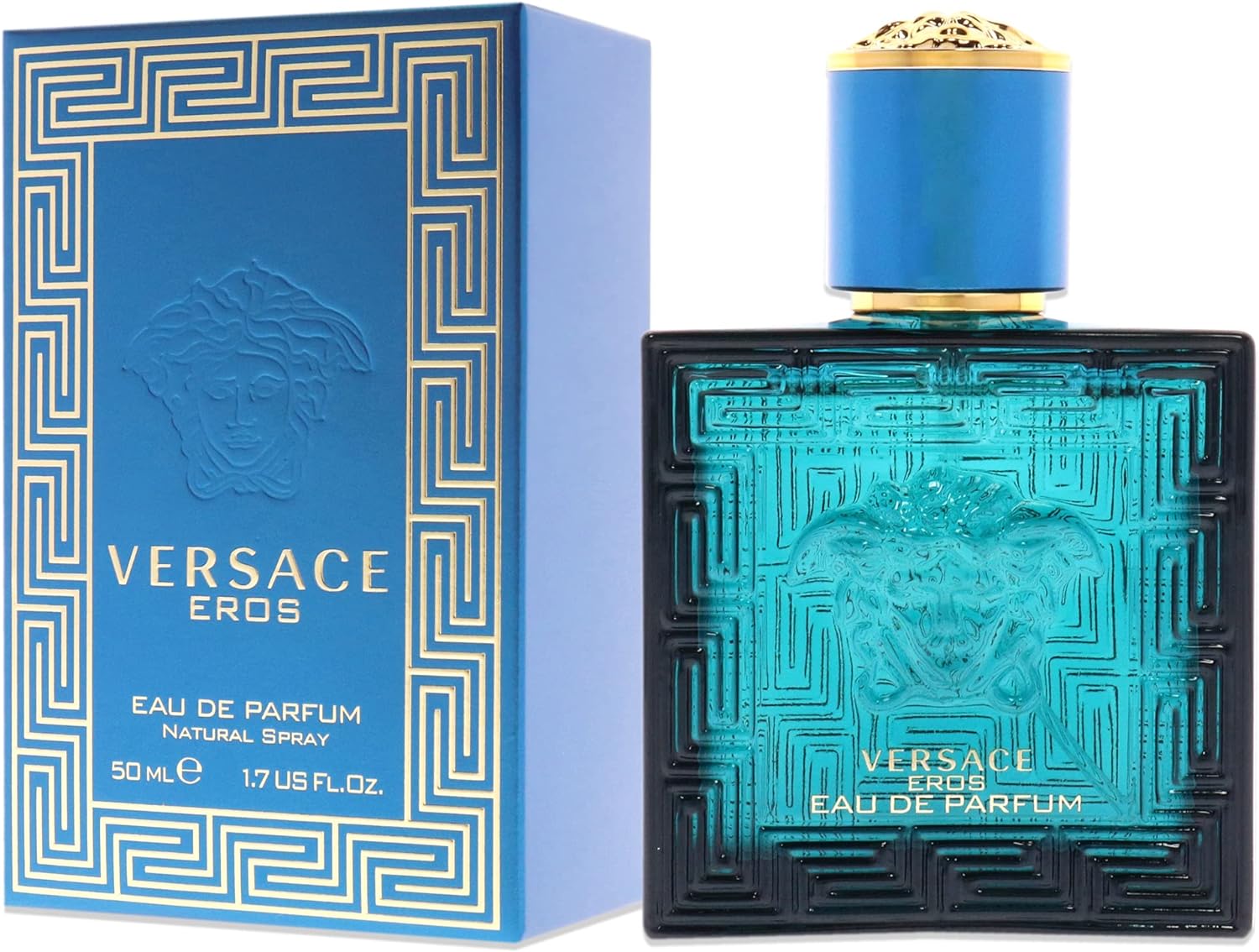 Versace Eros Eau De Parfum for Men (50 ml).