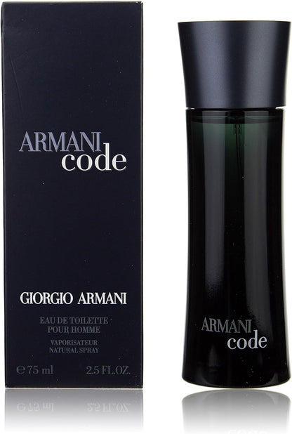 Armani Code Eau De Toilette Spray (75 ml).