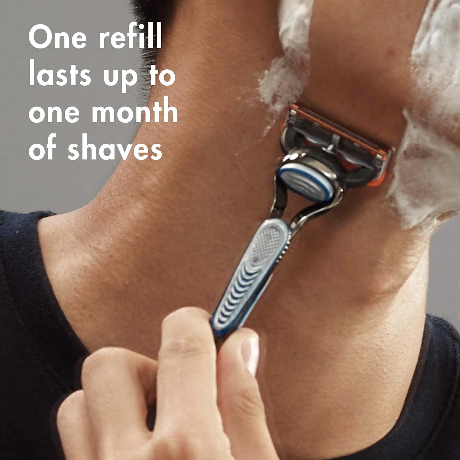Gillette Fusion 5 Mens Razor, Includes 1 Handle, 7 Razor Blade Refills